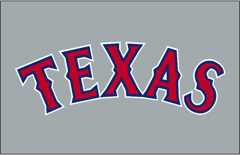 Texas Rangers 1995-1999 Jersey Logo iron on transfers for fabric
